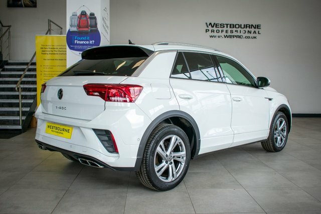 Volkswagen T-Roc 1.5 Tsi R-line Suv Dsg Euro 6 S S 15 MD72TFA White #4