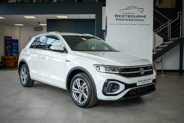 Volkswagen T-Roc 1.5 Tsi R-line Suv Dsg Euro 6 S S 15 White