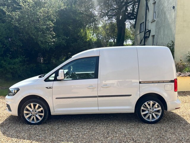 Volkswagen Caddy 2.0 Tdi C20 Bluemotion Tech Trendline Panel Van AE67XTG White #3