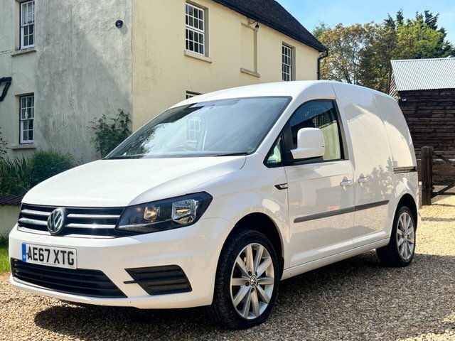 Volkswagen Caddy 2.0 Tdi C20 Bluemotion Tech Trendline Panel Van White
