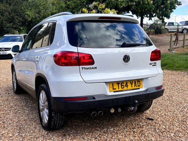 Volkswagen Tiguan 2.0 Tdi Bluemotion Tech Match Suv Dsg 4 LT64YAD White #6