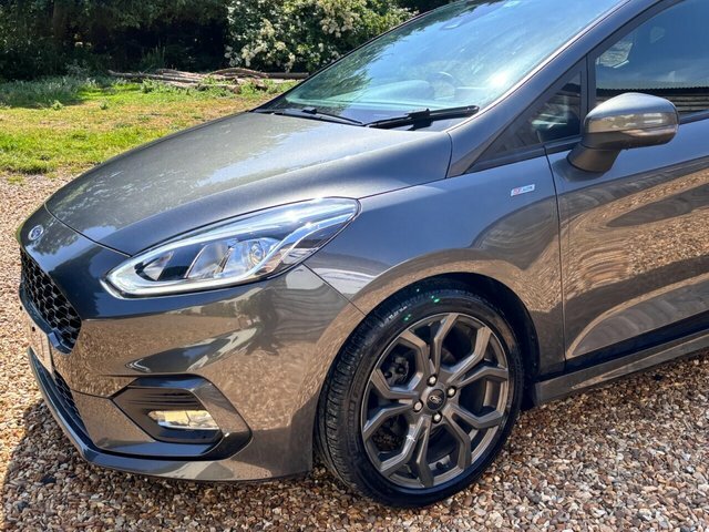 Ford Fiesta 1.0T Ecoboost St-line Edition Hatchback BD21NGJ Grey #3
