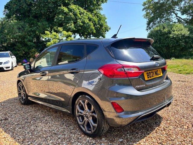 Ford Fiesta 1.0T Ecoboost St-line Edition Hatchback BD21NGJ Grey #4
