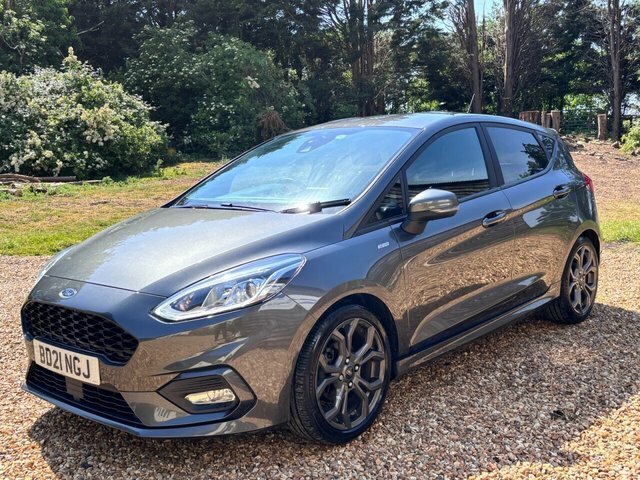 Ford Fiesta 1.0T Ecoboost St-line Edition Hatchback BD21NGJ Grey #2