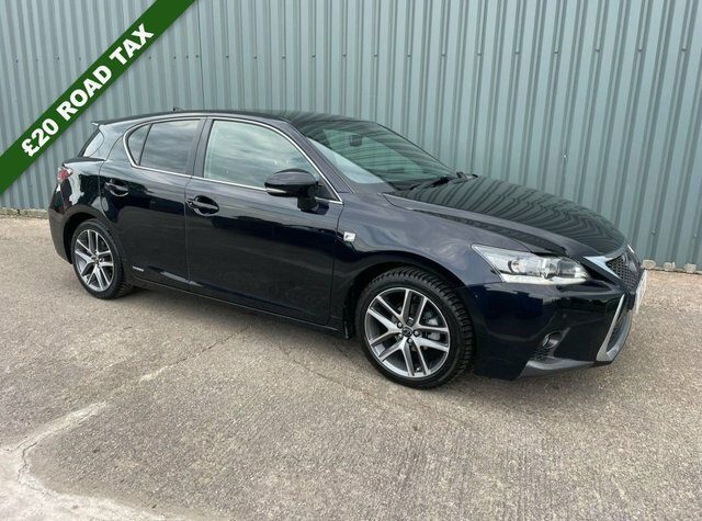 Lexus CT 2015 1.8 200H F Sport Hatchback Hybrid Black