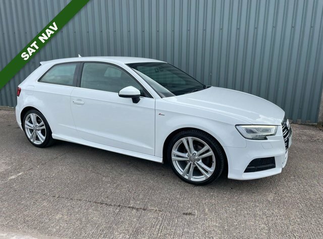 Audi A3 2017 1.4 Tfsi Cod S Line Hatchback Manu White