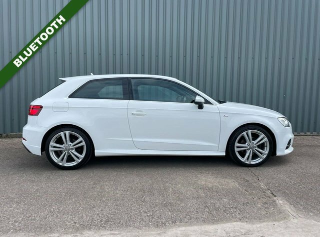 Audi A3 2017 1.4 Tfsi Cod S Line Hatchback Manu White #3