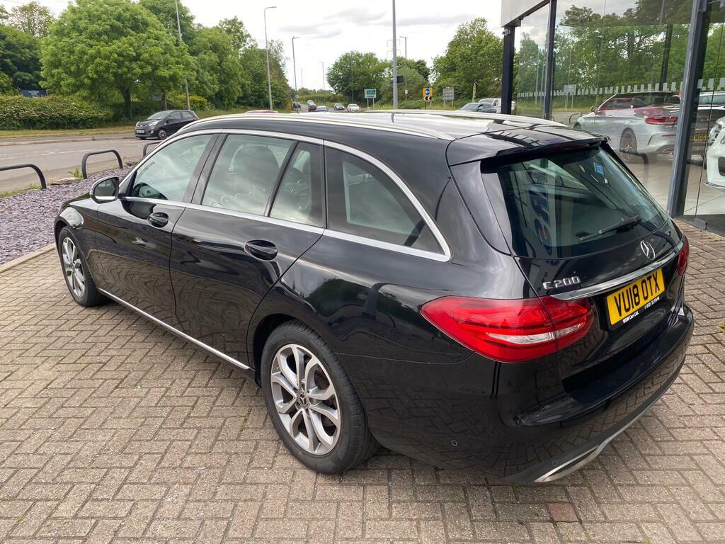 Mercedes-Benz C Class 2.0 C200 Sport G-tronic Euro 6 S S VU18OTX Black #3