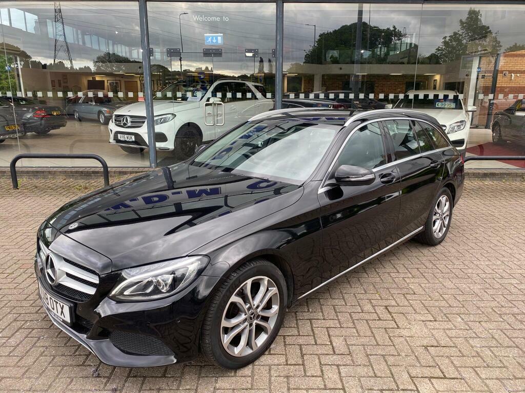 Mercedes-Benz C Class 2.0 C200 Sport G-tronic Euro 6 S S Black