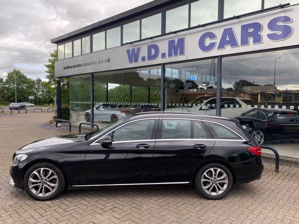 Mercedes-Benz C Class 2.0 C200 Sport G-tronic Euro 6 S S VU18OTX Black #2