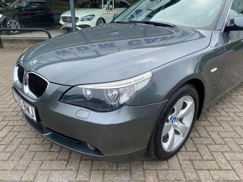 BMW 5 Series  Silver #11
