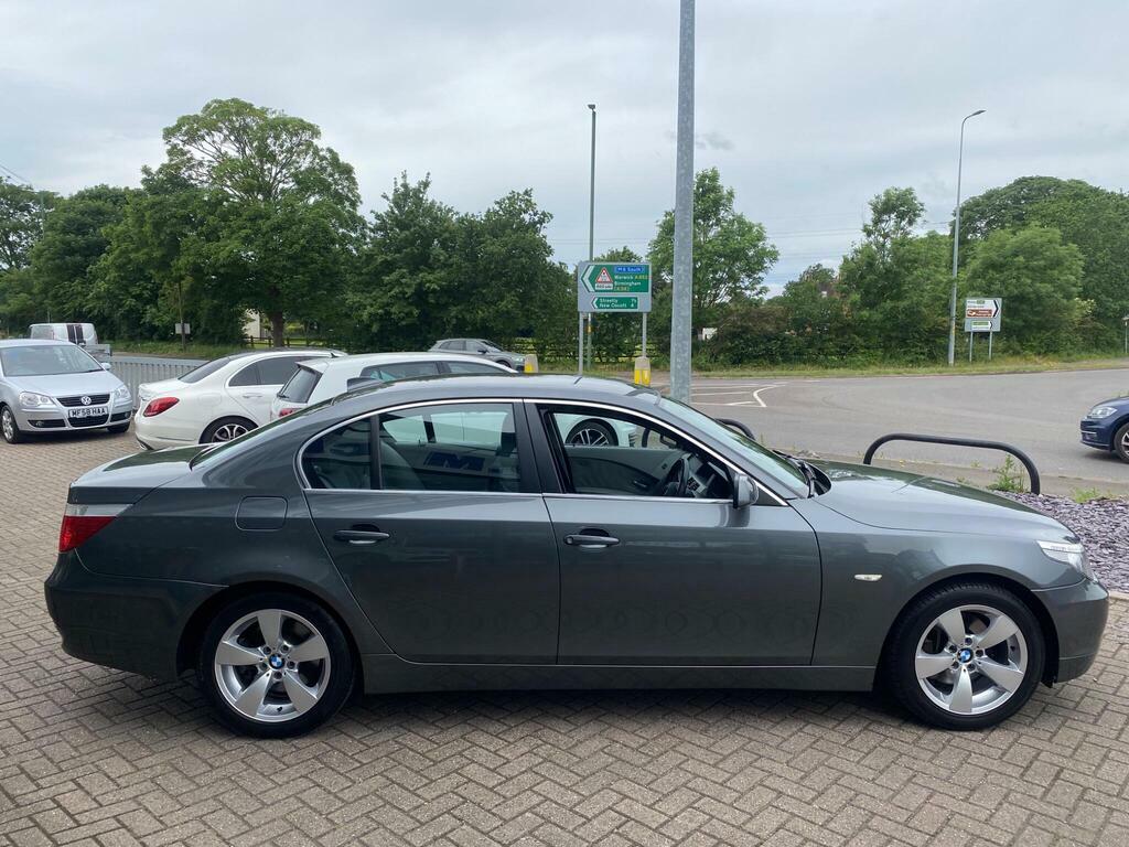 BMW 5 Series  Silver #9