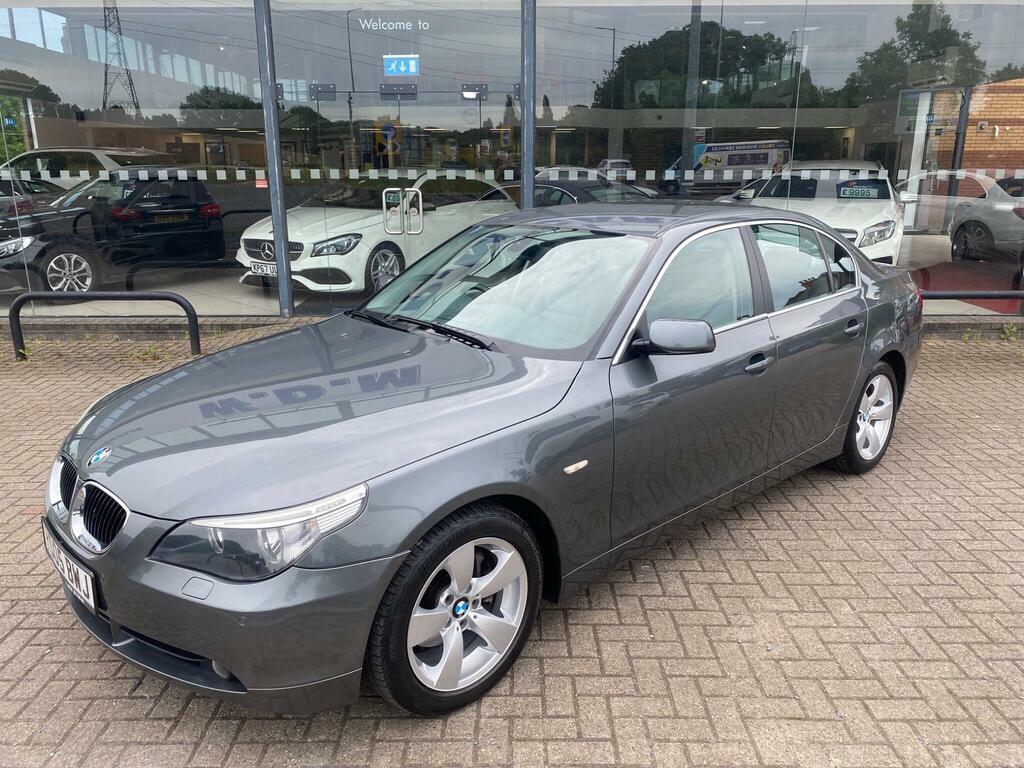 BMW 5 Series  Silver #2
