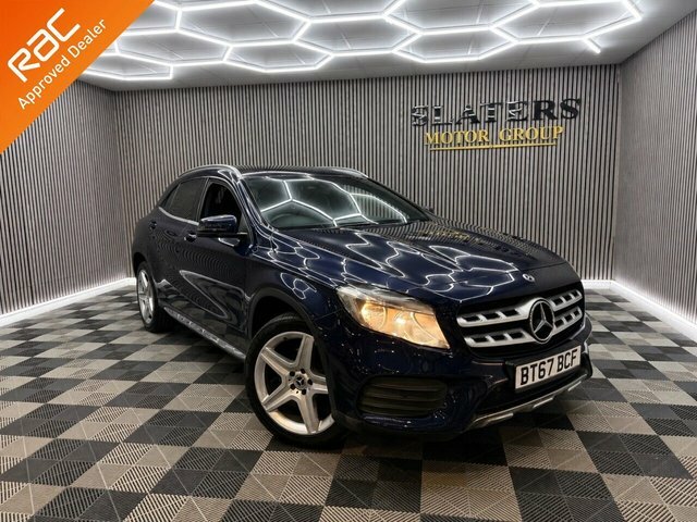 Mercedes-Benz GLA Class 2.1 Gla220d Amg Line Suv 7G-dct 4Matic Blue
