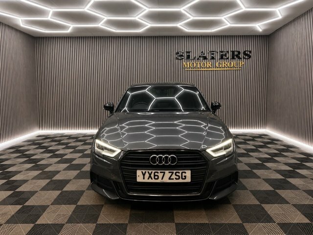Audi A3 1.5 Tfsi Cod Black Edition Sportback Ma YX67ZSG Black #2