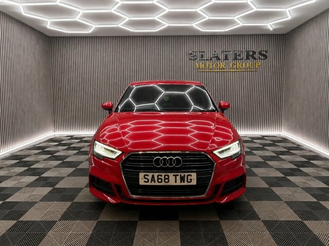 Audi A3 1.0 Tfsi 30 S Line Sportback Eur SA68TWG Red #2