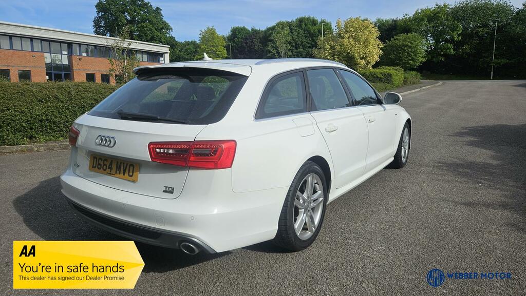 Audi A6 Avant 2.0 Tdi Ultra S Line Estate S Tronic Eu White #3
