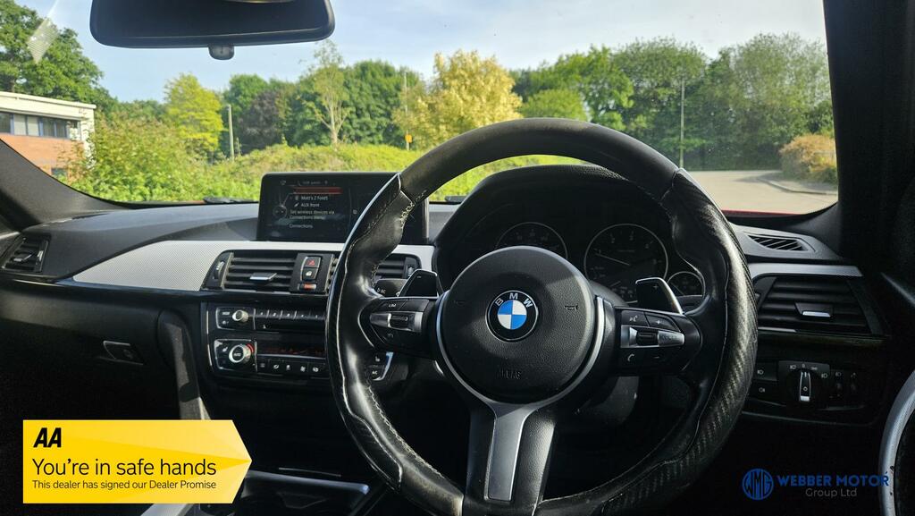 BMW 3 Series 2.0 320D M Sport Saloon Euro 5 S Red