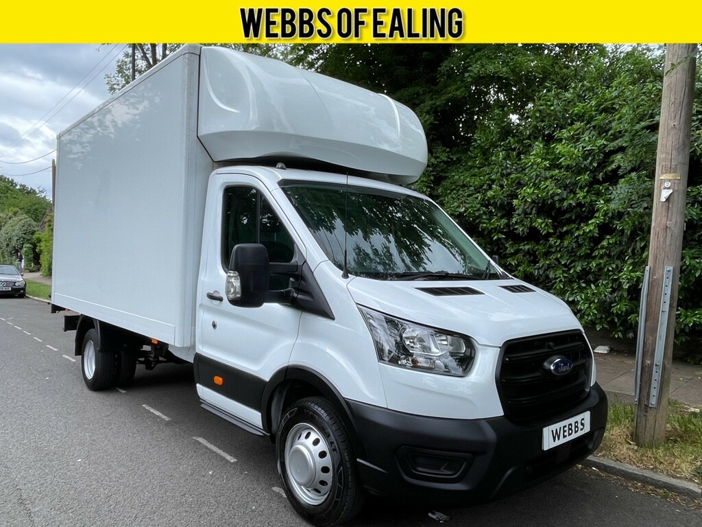 Ford Transit Custom 2.0 Transit Leader Single Luton Van 350 L4 2.0L Ec White