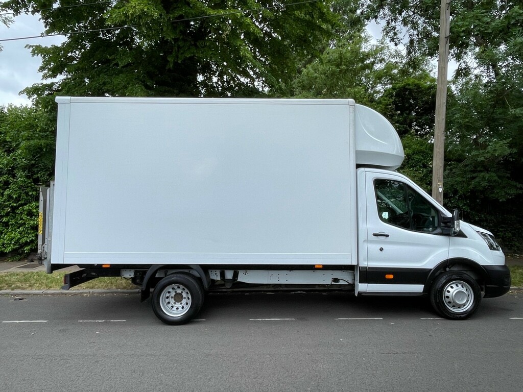 Ford Transit Custom 2.0 Transit Leader Single Luton Van 350 L4 2.0L Ec BD23MYT White #5