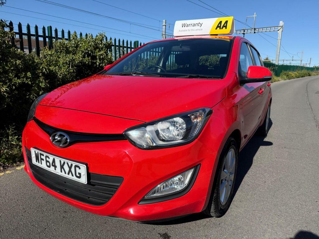 Hyundai I20 1.2 Active Euro 5 WF64KXG Red #4