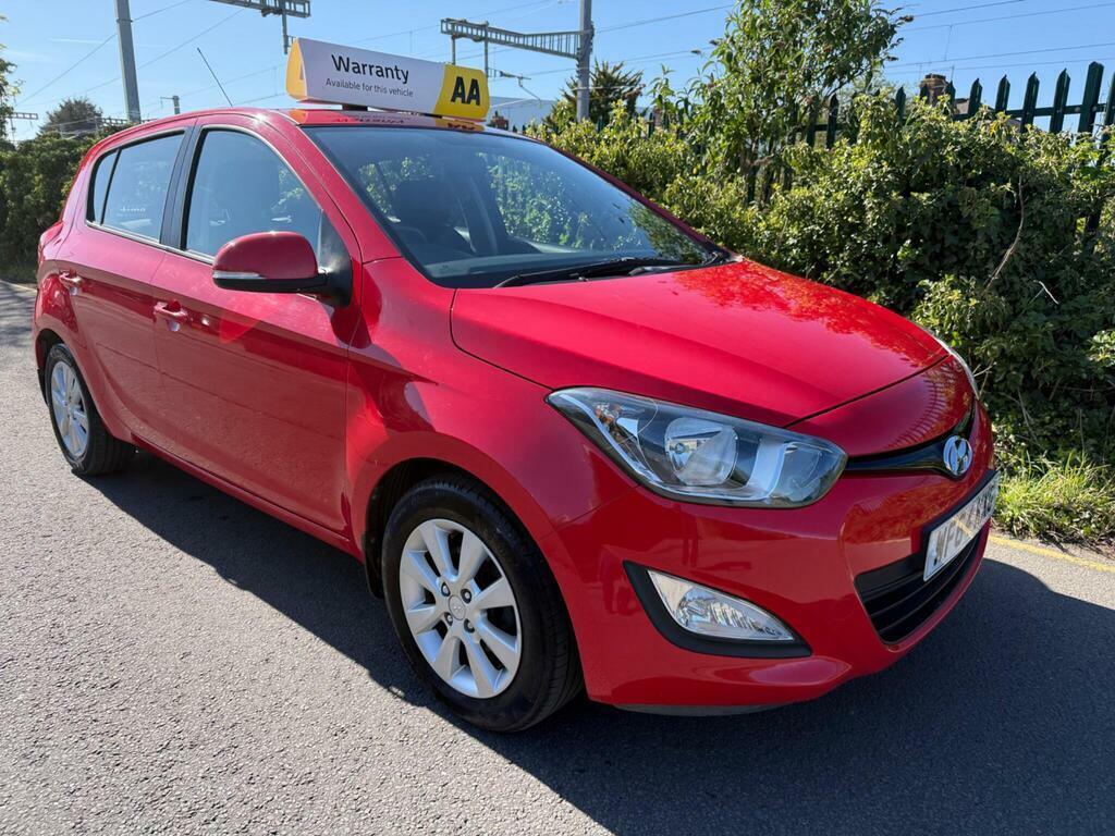 Hyundai I20 1.2 Active Euro 5 WF64KXG Red #5