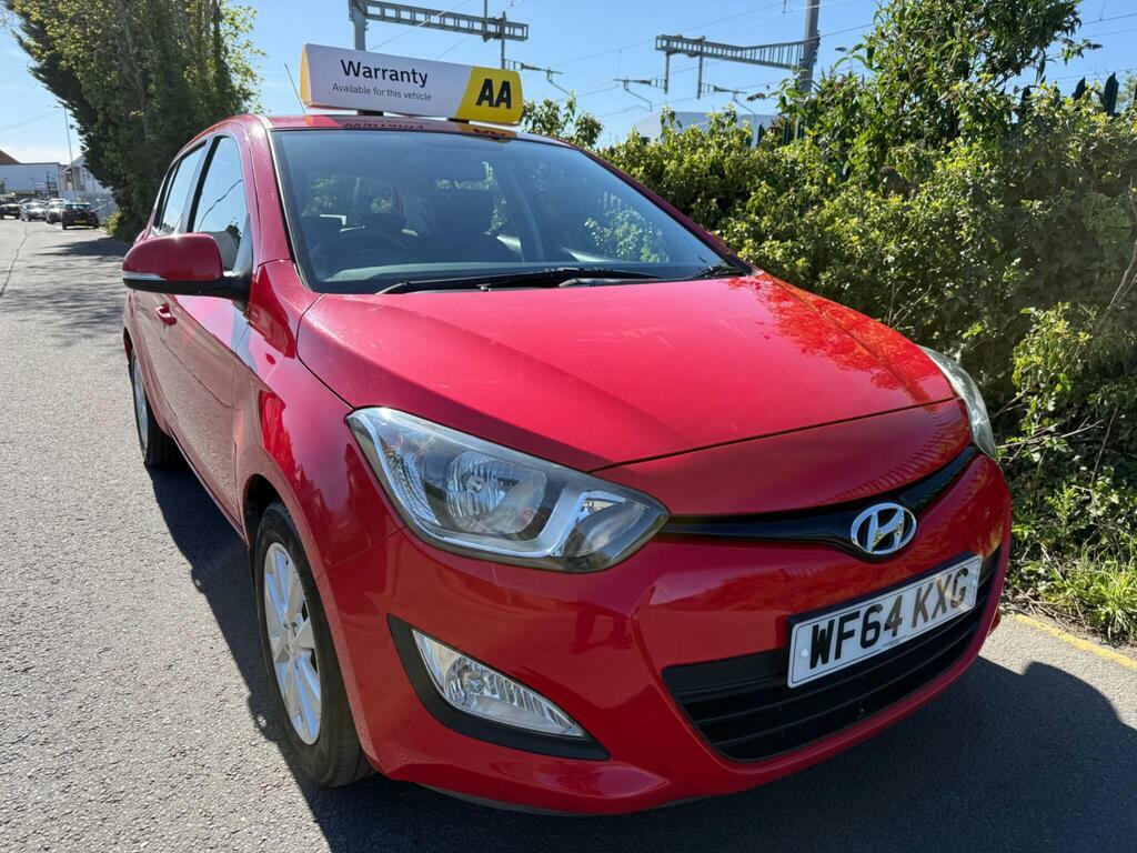 Hyundai I20 1.2 Active Euro 5 WF64KXG Red #3