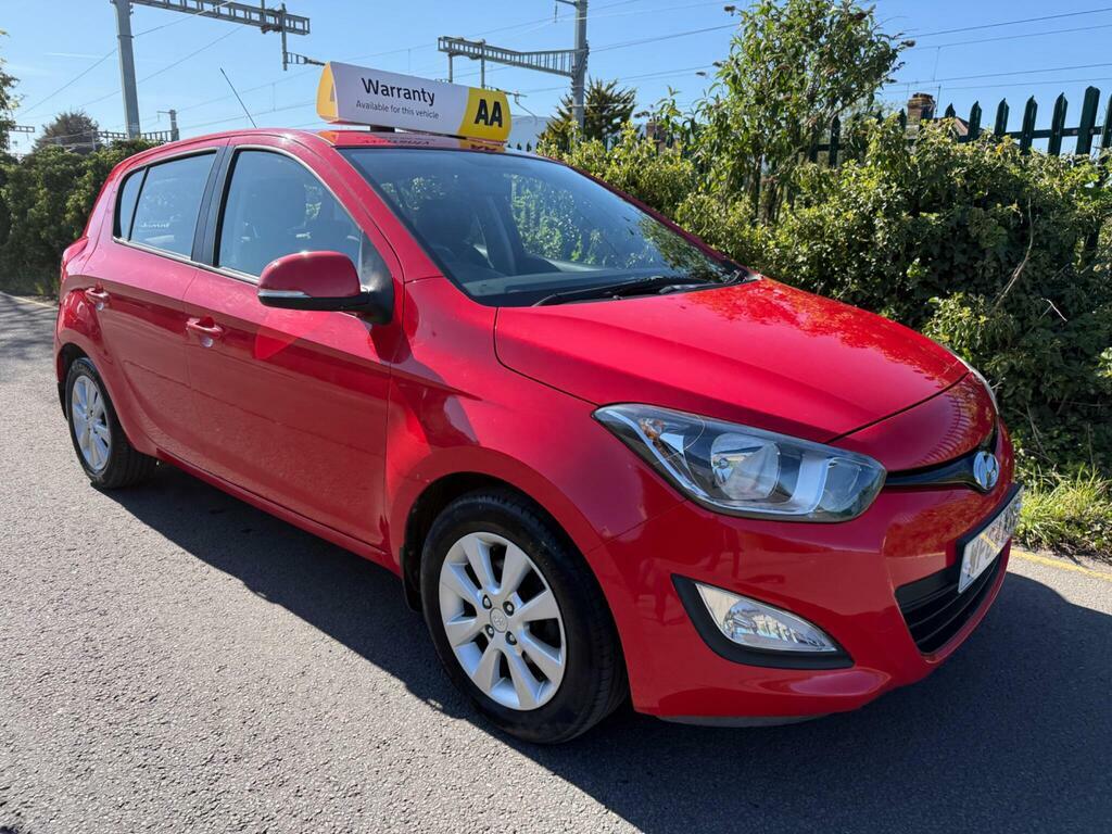 Hyundai I20 1.2 Active Euro 5 WF64KXG Red #2