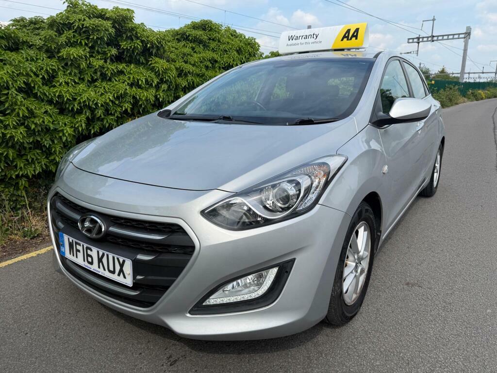 Hyundai I30 1.6 Crdi Blue Drive Se Euro 6 S S WF16KUX Silver #4