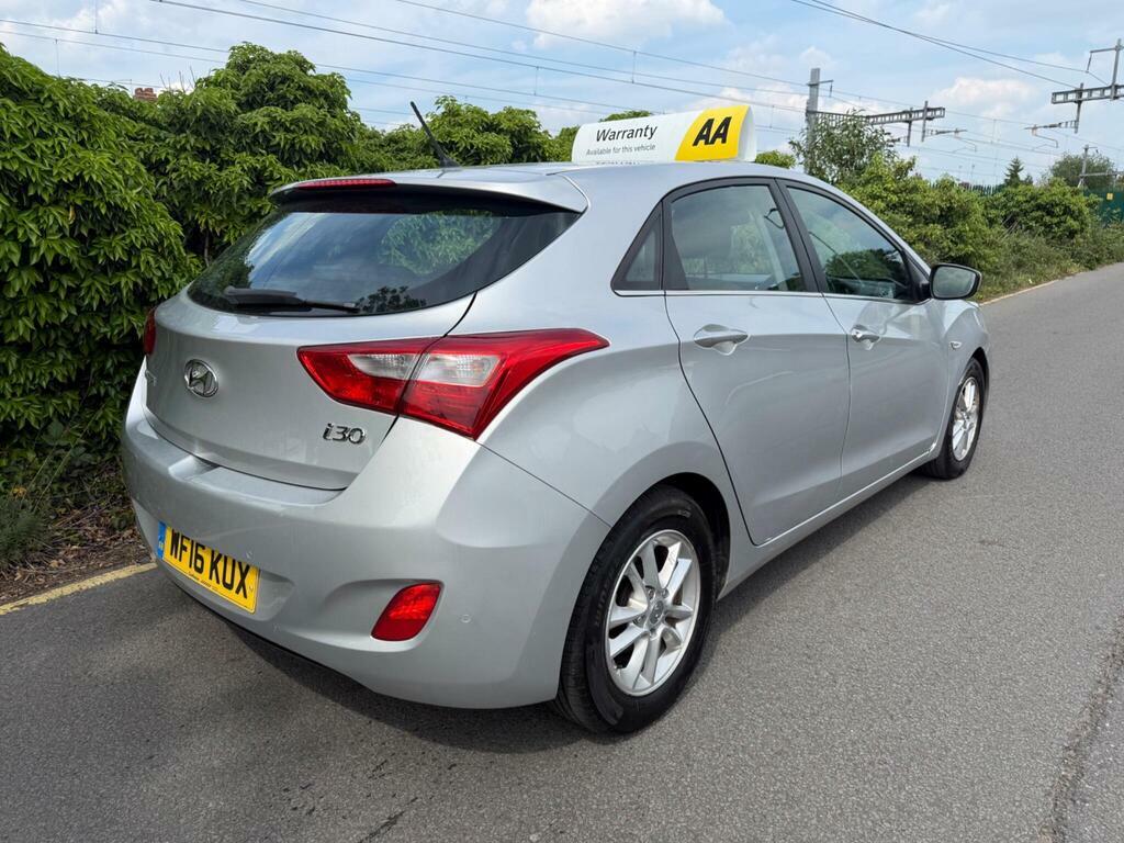 Hyundai I30 1.6 Crdi Blue Drive Se Euro 6 S S WF16KUX Silver #6