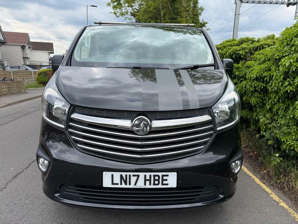 Vauxhall Vivaro 1.6 Cdti 2900 Biturbo Sportive L1 H1 Euro 6 S S LN17HBE Black #5