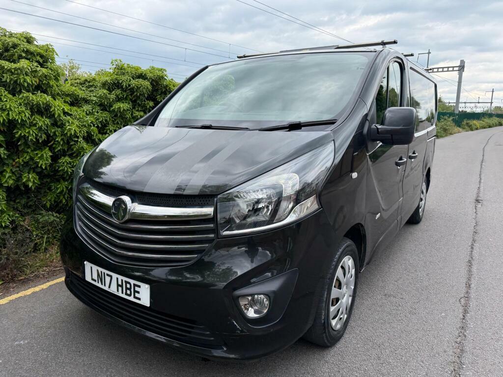Vauxhall Vivaro 1.6 Cdti 2900 Biturbo Sportive L1 H1 Euro 6 S S LN17HBE Black #2
