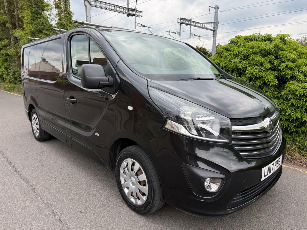 Vauxhall Vivaro 1.6 Cdti 2900 Biturbo Sportive L1 H1 Euro 6 S S LN17HBE Black #4