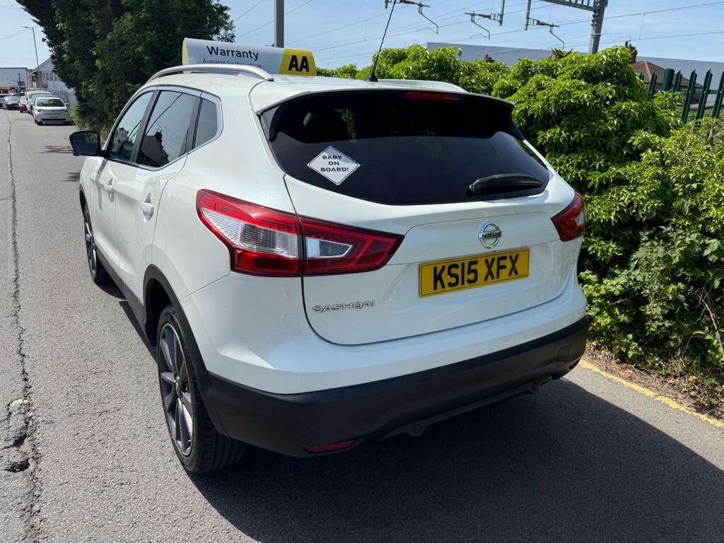 Nissan Qashqai 1.6 Dci Tekna 2Wd Euro 5 S S KS15XFX White #6