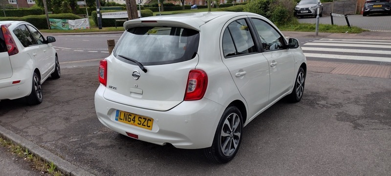 Nissan Micra Tekna LN64SZC White #2