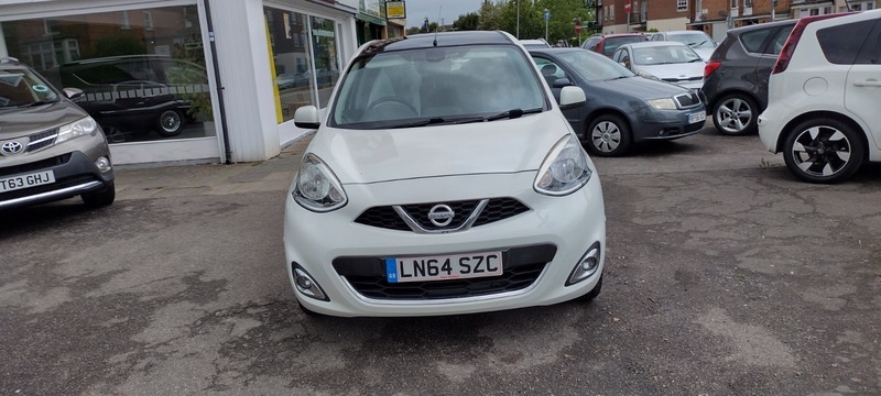 Nissan Micra Tekna LN64SZC White #3
