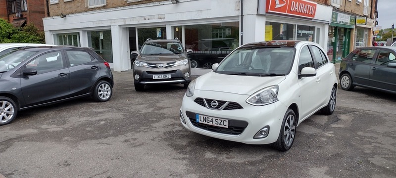 Nissan Micra Tekna LN64SZC White #6