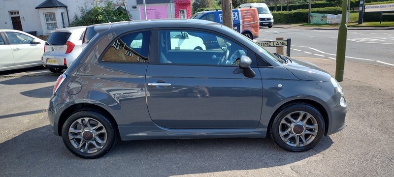 Fiat 500 S Grey #4