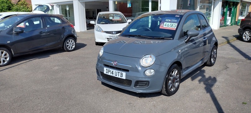 Fiat 500 S Grey #6