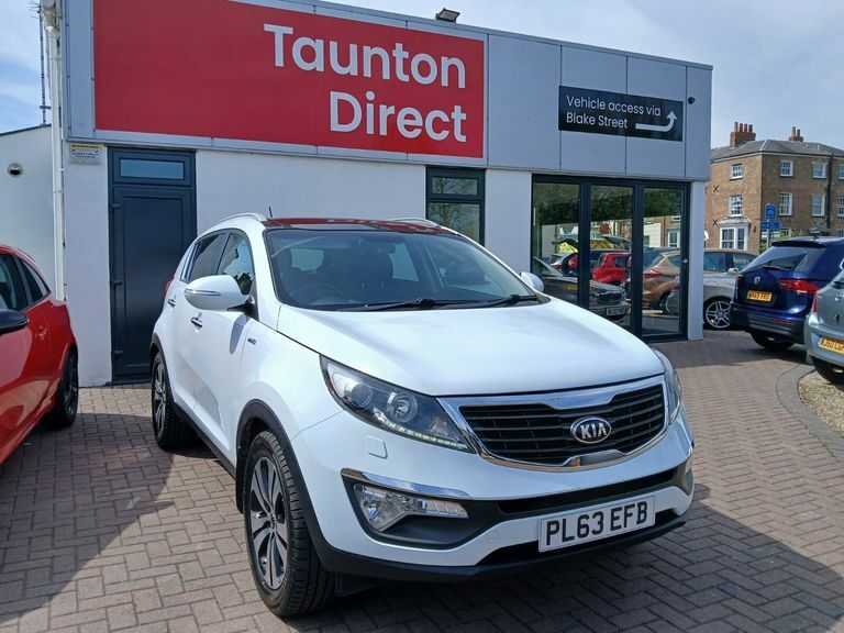 Kia Sportage 2.0 Crdi Kx-3 Sat Nav White