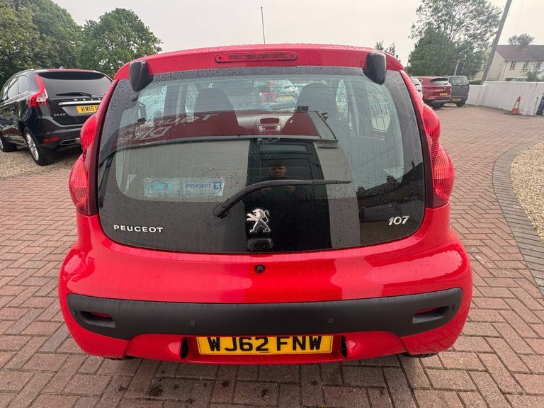 Peugeot 107 1.0 Active Red #6