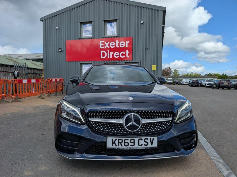 Mercedes-Benz C Class 2.0 C300 Amg Line Premium Plus G-tronic Euro 6 Blue
