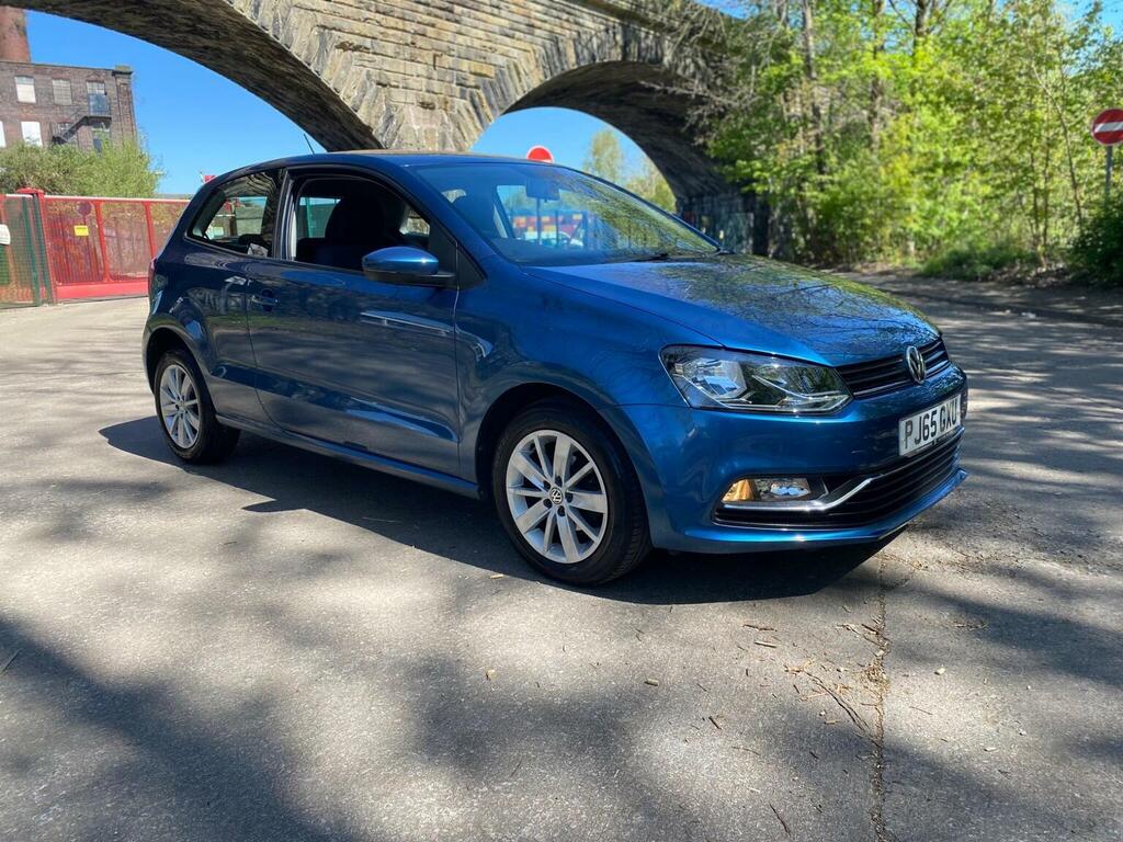 Volkswagen Polo Hatchback 1.2 Tsi Bluemotion Tech Se Euro 6 Ss PJ65GXU Blue #2