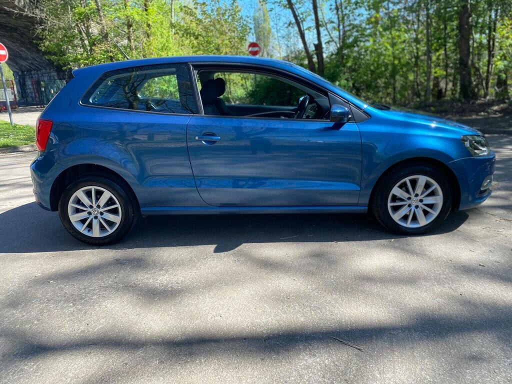 Volkswagen Polo Hatchback 1.2 Tsi Bluemotion Tech Se Euro 6 Ss PJ65GXU Blue #3
