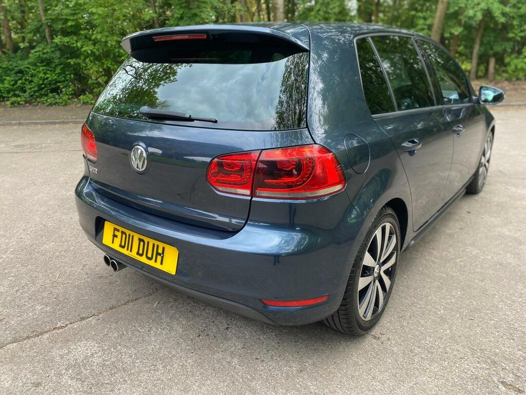 Volkswagen Golf Hatchback 2.0 Tdi Gtd Leather Euro 5 20111 FD11DUH Blue #6