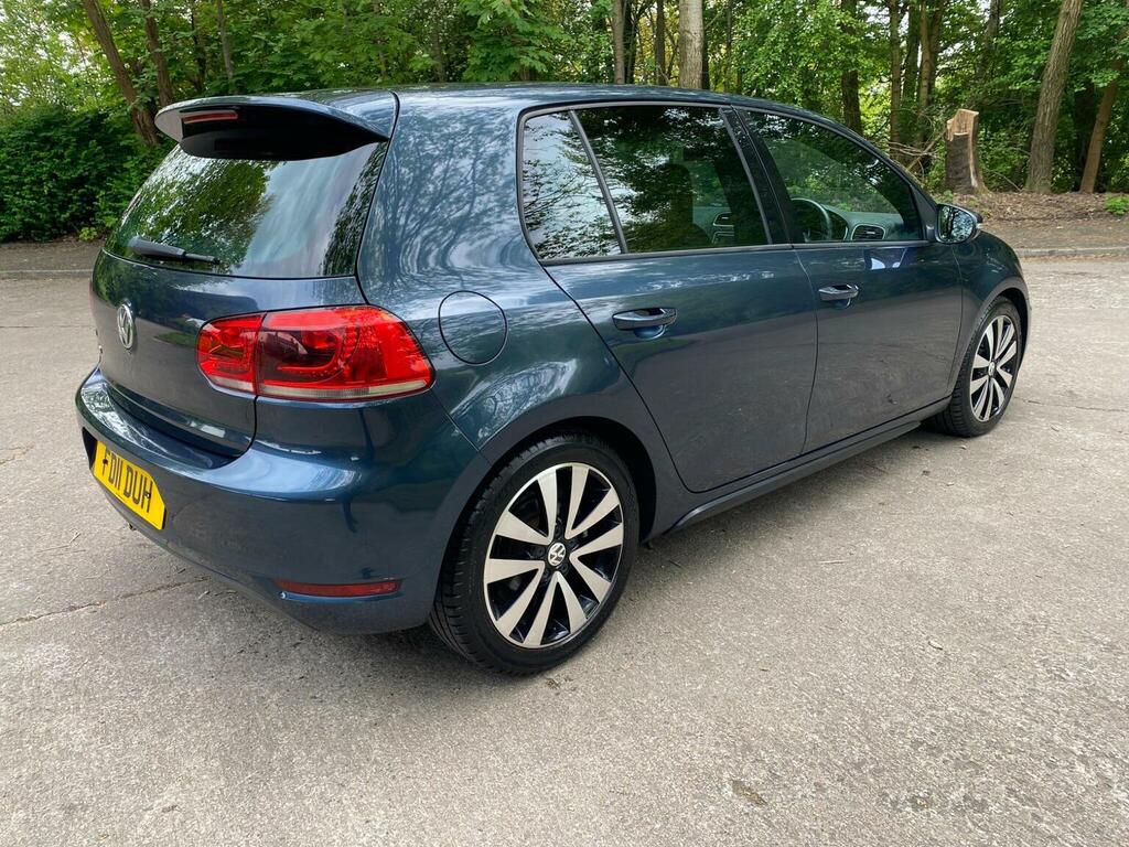 Volkswagen Golf Hatchback 2.0 Tdi Gtd Leather Euro 5 20111 FD11DUH Blue #5