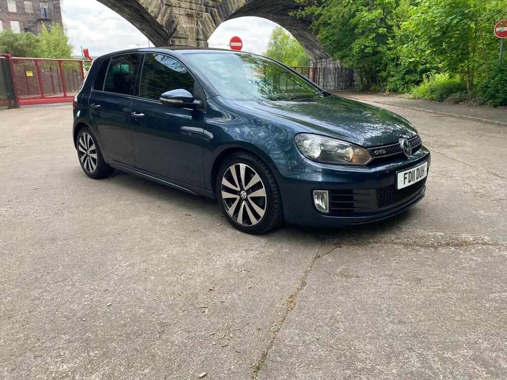 Volkswagen Golf Hatchback 2.0 Tdi Gtd Leather Euro 5 20111 FD11DUH Blue #3