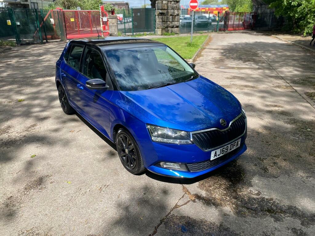 Skoda Fabia Hatchback 1.0 Colour Edition Euro 6 Ss 202 Blue