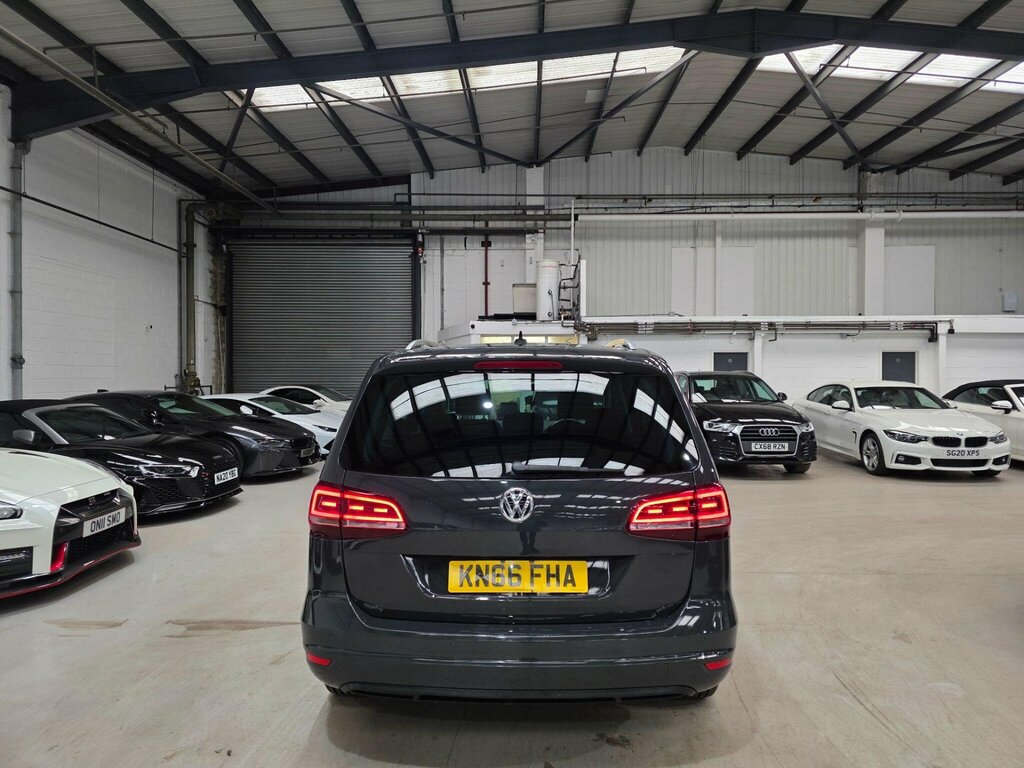 Volkswagen Sharan 2.0 Tdi Bluemotion Tech Se Nav Dsg Euro 6 Ss Grey #4
