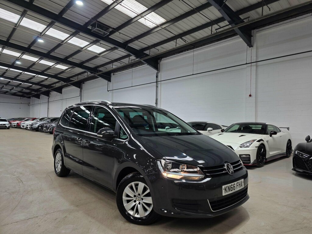 Volkswagen Sharan 2.0 Tdi Bluemotion Tech Se Nav Dsg Euro 6 Ss Grey #3